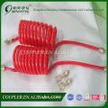 Fexible Pneumatic red Pu Air Hose with Brass fitting